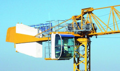Turmdrehkrane (obendrehend) mieten