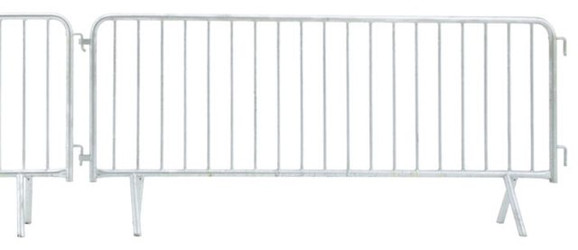 Absperrgitter 2500x1000 mm, mit 1 Fu&szlig; verzinkt leichte Ausf&uuml;hrung      mieten leihen