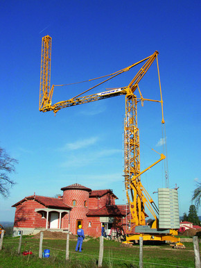 Turmdrehkran mieten leihen