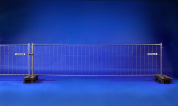 Bauzaun 3,50 x 1,00 m Typ M100  mieten leihen