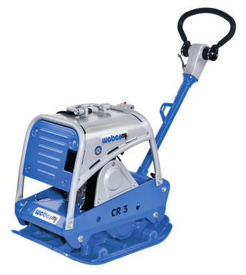 Vibrationsplatte 206 kg vorw&auml;rts / r&uuml;ckw&auml;rts laufend mieten leihen