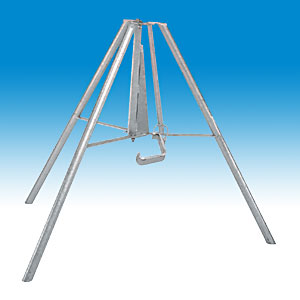 Dreifu&szlig;st&auml;nder f&uuml;r Stahlrohrst&uuml;tze mieten leihen