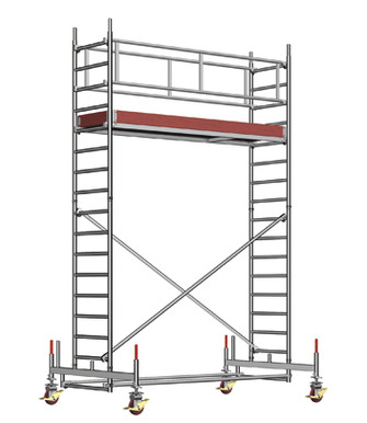 Fahrger&uuml;st 5,50 m Arbeitsh&ouml;he mieten leihen