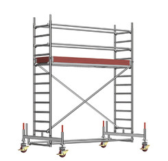 Fahrger&uuml;st 4,50 m Arbeitsh&ouml;he mieten leihen