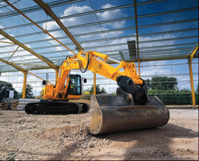 Kettenbagger mieten leihen