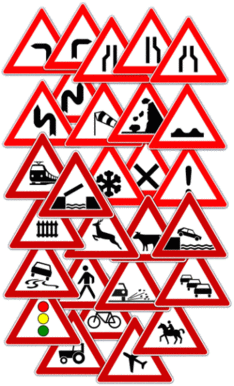 Verkehrszeichen mieten leihen