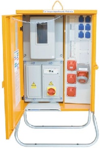 Anschlussverteilerschr&auml;nke Stromverteilerschrank mieten leihen