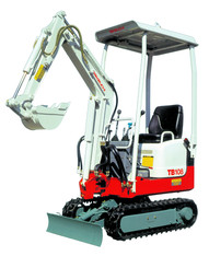 Kompakt-Bagger 0,8 t mieten leihen