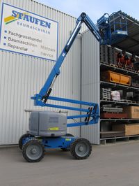 Gelenk-Teleskop-Arbeitsb&uuml;hne mieten leihen