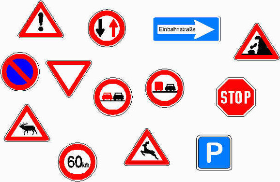 Verkehrszeichen mieten leihen