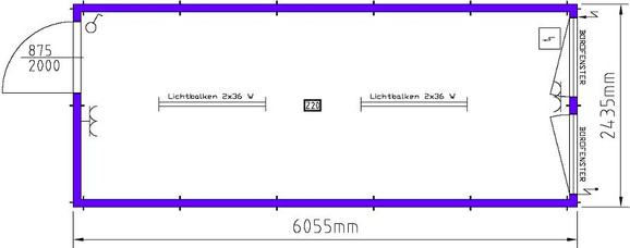 Schlafcontainer / Aufenthaltscontainer mieten leihen