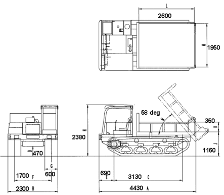 Morooka Kettendumper Nutzlast 4,3 to mieten leihen