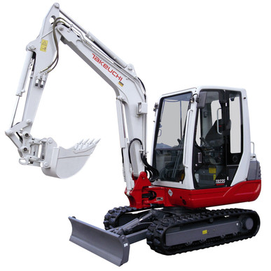 Kompaktbagger 3,53 t. mieten leihen