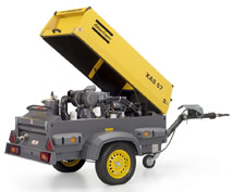 Schraubenkompressor Leistung 2,6 m&sup3;/min. mieten leihen