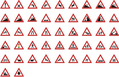 Verkehrszeichen Dreieck Schenkell&auml;nge 900 mm mieten leihen