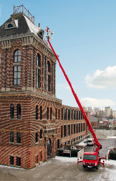 LKW Arbeitsb&uuml;hne 27 m mieten leihen