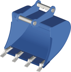 Tiefl&ouml;ffel 5,0 to 70 starr SW mieten leihen