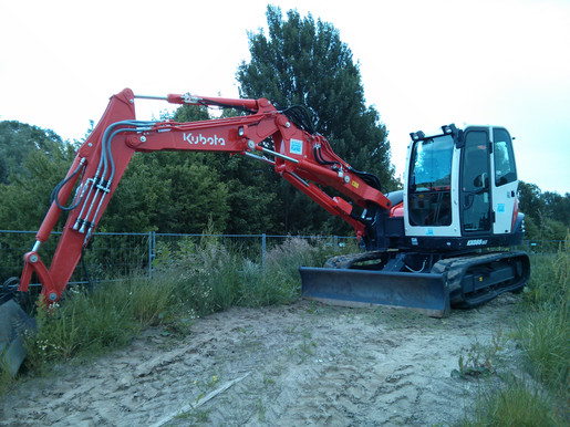 Minibagger 8-9t mieten leihen