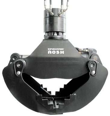 Mehrzweckgreifer f&uuml;r Bagger 3,5 t mieten leihen