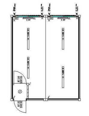 Container Duo-Anlage mieten leihen