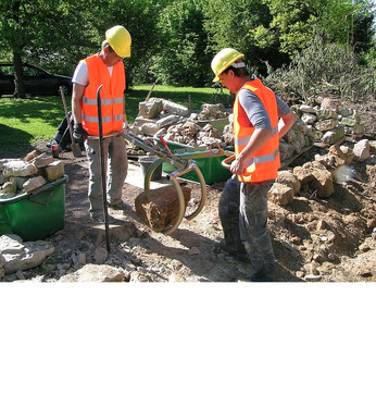 Findlingversetzzange Hand bis 200 kg mieten leihen