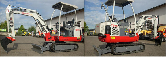 Elektrobagger /Diesel-Minibagger 1,7 t (Hybrid) mieten leihen