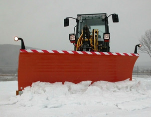 Schneeschild f&uuml;r Radlader mieten leihen
