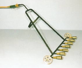 Aufschwei&szlig;brenner / Anw&auml;rmbrenner / Fl&auml;chentrockner Gas - 7-flammig mieten leihen