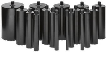 Kernbohrkronen, verschiedene Durchmesser und L&auml;ngen mieten leihen