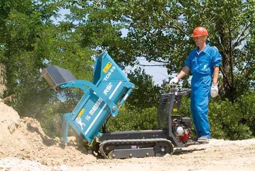 Kettendumper mieten leihen