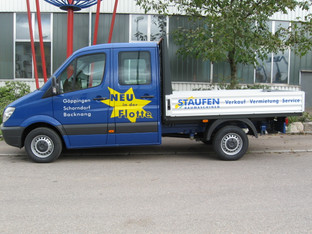 Pritschenwagen mieten leihen