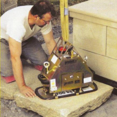 Vakuum-Hebeger&auml;t Steinmagnet mieten leihen