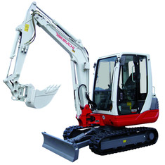 Kompakt-Bagger/Mini-Bagger 3,5 to mit Kabine mieten leihen