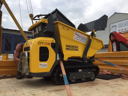 Minidumper / Kettendumper mieten leihen