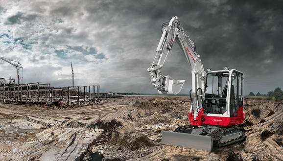 Kompaktbagger 4,0 to Kabine mieten leihen