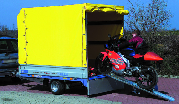 Planenanh&auml;nger- Eco Toplader ET 1351 mieten leihen