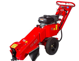 Baumstumpffr&auml;se / Stubbenfr&auml;se, handgef&uuml;hrt mit Selbstantrieb und Benzinmotor mieten leihen