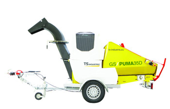 Trommelh&auml;cksler / Gartneh&auml;cksler /Allesh&auml;cksler auf Fahrgestell  mieten leihen